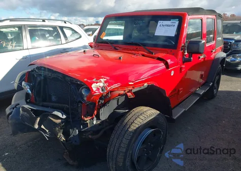 2017 Jeep Wrangler Unlimited Sport 4X4 из США, поврежденный, VIN 1C4BJWDGXHL733697